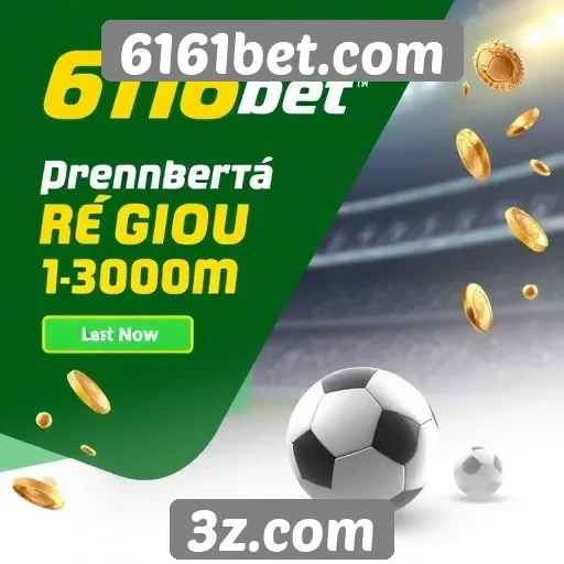Promoções e bônus disponíveis no 6161bet.com