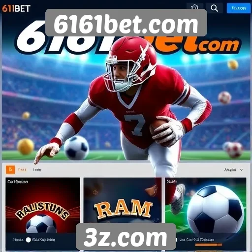 Variedade de jogos disponíveis no 6161bet.com